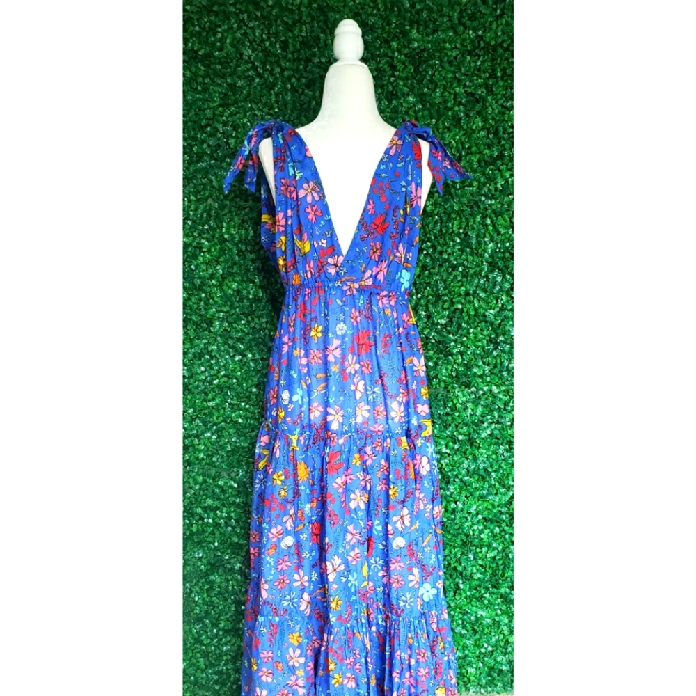 80. J.Crew X Dauphinette maxi cover-up dress in cornucopia floral - Picture 7 of 15